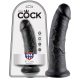 King Cock 8 dildó (20 cm) - fekete