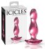 Icicles No. 73 - péniszes anál dildó (pink)