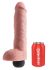 King Cock 11 - élethű spriccelő dildó (28cm) - natúr