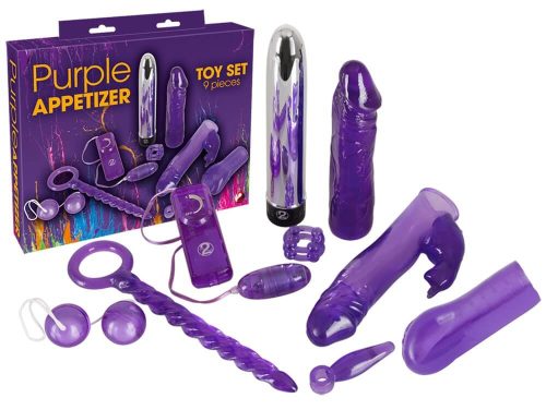 You2Toys - Purple Appetizer - vibrátoros készlet (9 részes)