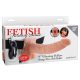 Fetish Strap-on 9 - felcsatolható vibrátor (natúr)