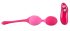 SMILE Love Balls - 82g -os, akkus, rádiós vibrációs tojás (pink)