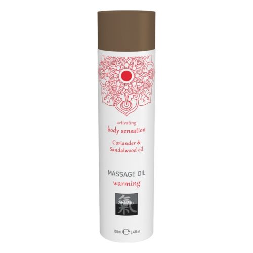 Shiatsu Warming - melegítő masszázsolaj koriander-szantál 100ml