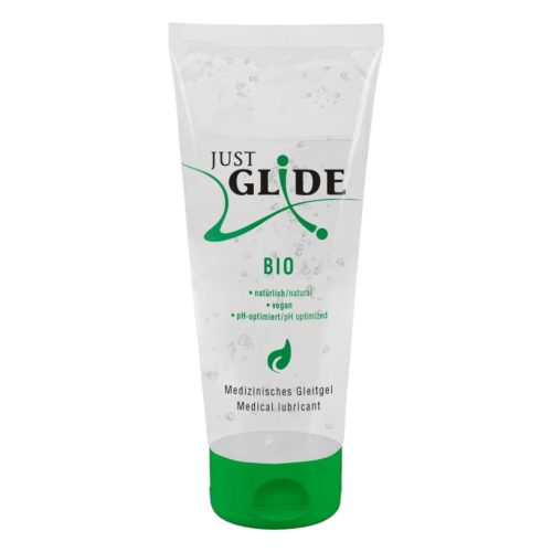 Just Glide Bio - vízbázisú vegán síkosító (200ml)