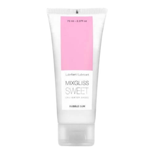 Mixgliss Sweet Bubble Gum - vízbázisú síkosító - rágó (70ml)