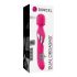 Dorcel Dual Orgasms - akkus, 2in1 masszírozó vibrátor (pink)