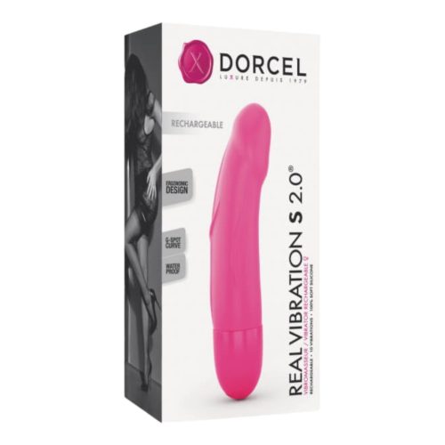 Dorcel Real Vibration S 2.0 - akkus vibrátor (pink)