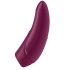 Satisfyer Curvy 1+ - okos léghullámos csiklóizgató (vörös)