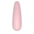 Satisfyer Curvy 2+ - okos léghullámos csiklóizgató vibrátor (pink)