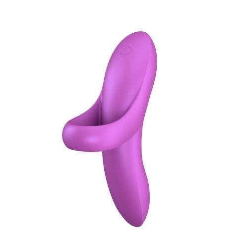 Satisfyer Bold Lover - akkus, vízálló ujj vibrátor (pink)