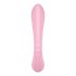 Satisfyer Triple Oh - akkus, csiklókaros vibrátor (pink)