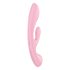 Satisfyer Triple Oh - akkus, csiklókaros vibrátor (pink)