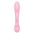 Satisfyer Triple Oh - akkus, csiklókaros vibrátor (pink)