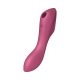 Satisfyer Curvy Trinity 3 - akkus léghullámos 2in1 vibrátor (piros)