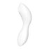 Satisfyer Curvy Trinity 5+ - okos léghullámos 2in1 vibrátor (fehér)