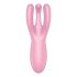 Satisfyer Threesome 4 - okos csiklóvibrátor (pink)