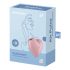 Satisfyer Cutie Heart - akkus léghullámos csiklóvibrátor (pink)