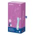 Satisfyer Air Pump Vibrator 5 - okos pumpálható vibrátor (kék)