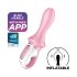 / Satisfyer Air Pump Booty 5 - okos pumpálható anál vibrátor (pink)