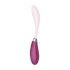 Satisfyer G-Spot Flex 3 - akkus G-pont vibrátor (pink-bordó)