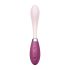 Satisfyer G-Spot Flex 3 - akkus G-pont vibrátor (pink-bordó)