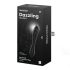 Satisfyer Dazzling Crystal 1 - 2 végű üveg dildó (fekete)