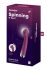 Satisfyer Spinning G-Spot 1 - forgó fejes G-pont vibrátor (piros)