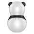 Satisfyer Pocket Panda - léghullámos csiklóizgató (fekete)