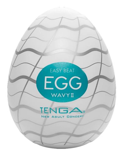 TENGA Egg Wavy II - maszturbációs tojás (1db)