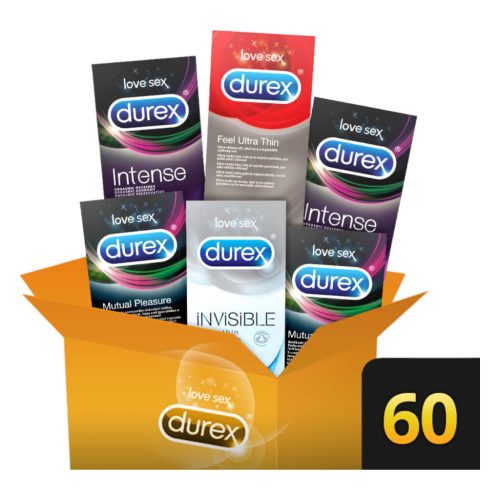 Durex Premium - extra élvezet óvszer csomag (6 x 10db)