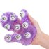 Roller Balls Massager - masszírozó kézfeltét (lila)