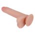 Lovetoy Nature Cock - kétrétegű élethű dildó - 18cm (natúr)