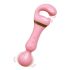 Tracy's Dog Magic Wand - akkus, 3in1 masszírozó vibrátor (pink)