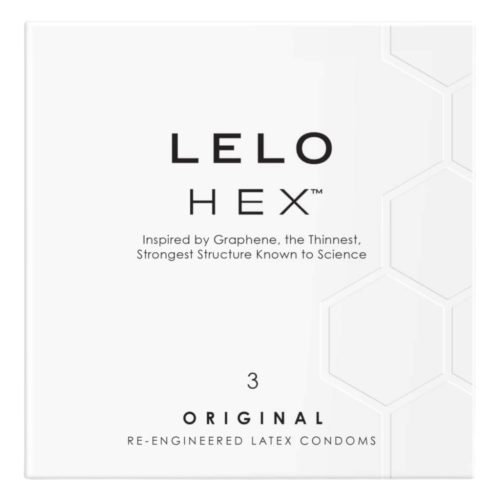 LELO Hex Original - luxus óvszer (3db)