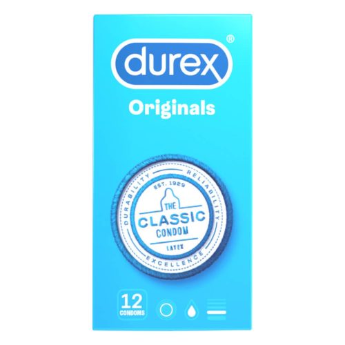 Durex Classic - óvszer (12db)