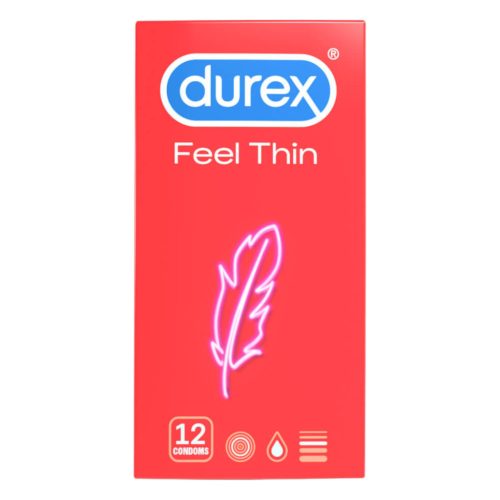 Durex Feel Thin - élethű érzés óvszer (12db)