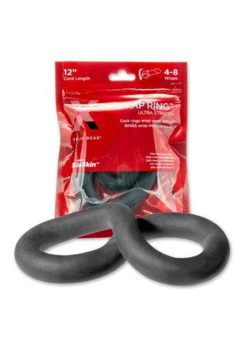 Perfect Fit Ultra Wrap 12 - vastag péniszgyűrű - fekete (30cm)