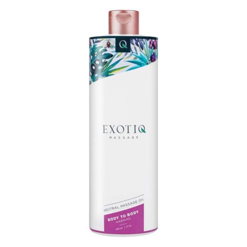 Exotiq Body To Body - melegítő masszázsolaj (500ml)