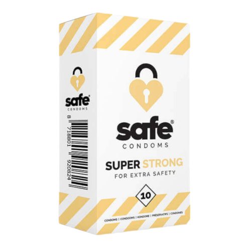 SAFE Super Strong - extra erős óvszer (10db)