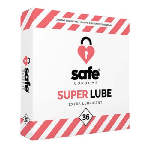 SAFE Super Lube - extra síkos óvszer (36db)