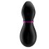 Satisfyer Penguin - akkus, vízálló csiklóizgató (fekete-fehér)